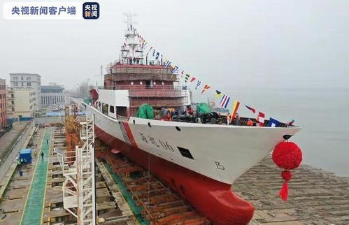 臺灣海峽大型巡航救助船首次巡航 守護海上安全的新里程碑